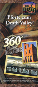 Gateway to Death Valley rack card, German