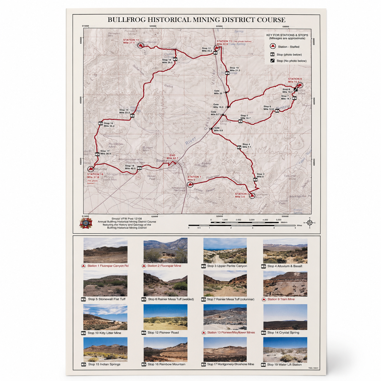 NV Ghost Town Map
