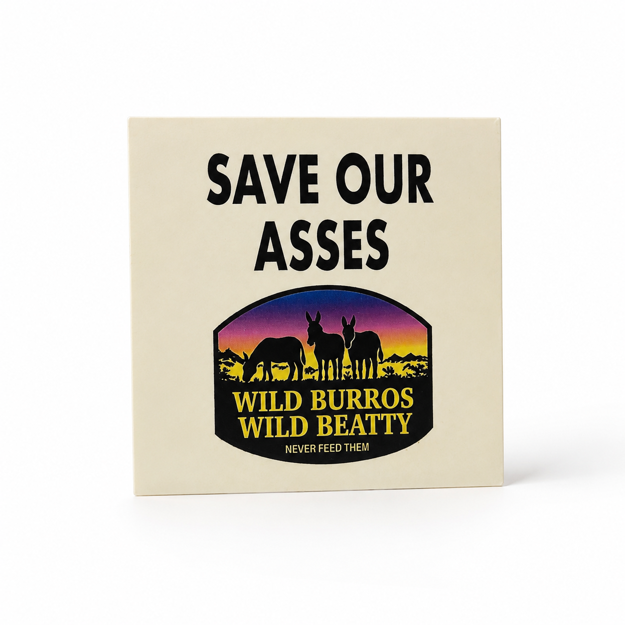 Save Our Asses Sticker
