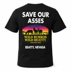 Save Our Asses T-Shirt - Black