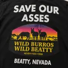 Save Our Asses T-Shirt - Black