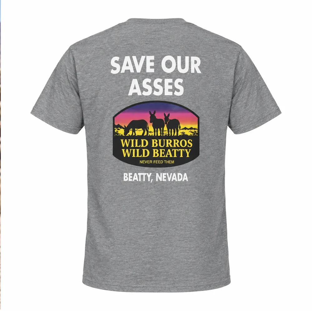 Save Our Asses T-Shirt - Gray