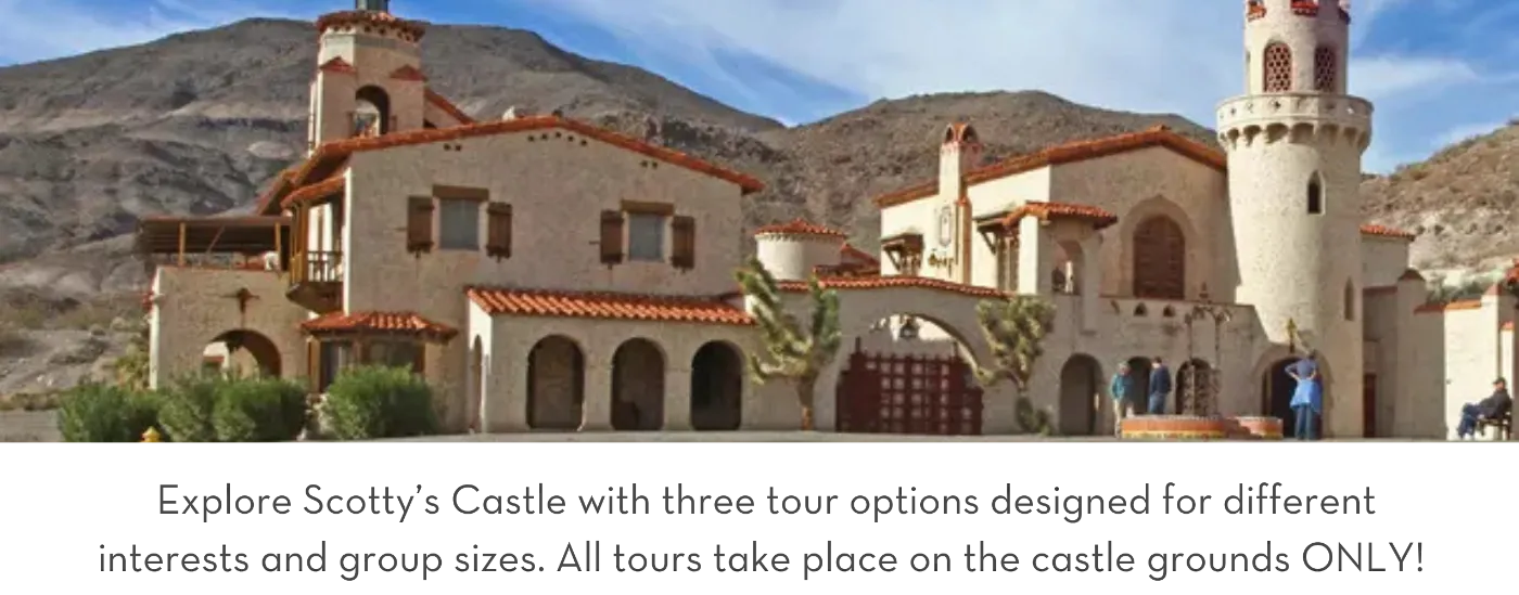 Scotty's Castle in Death Valley National Park